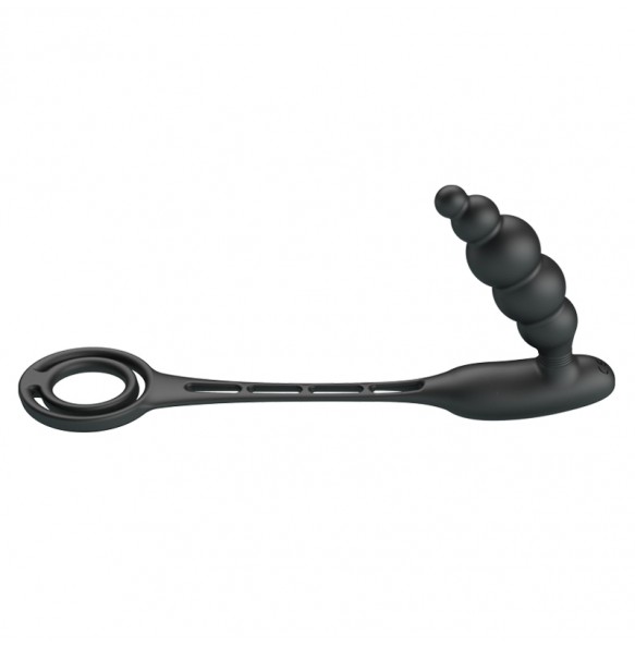 PRETTY LOVE Male P-Spot Prostate Massager Anal Vibration (Chargeable - Black)